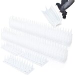 Pic anti pigeon en plastique 5. 16m transparent pique anti pigeon balcon anti pigeons pour balcon kit ...