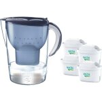 Pichet brita marella xl + 4 cartouches maxtra bleu