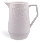 Pichet � eau en c�ramique pour jus de lait 1, 0 l maestro blanc mr - 20002 - 55