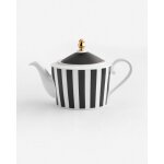 Pichet noir � rayures