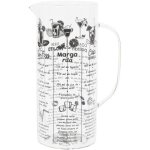 Pichet avec recette cocktail 2l m8