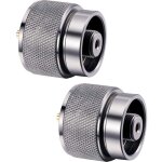 Pi�ces adaptateur de r�chaud de camping 1 lb propane petit r�servoir entr�e sortie cylindre ext�rieur ...