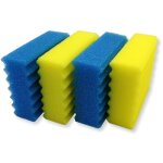 Pi�ce d�tach�e filtre biologique cbf - 350 lot complet d'�ponges filtrantes mousse filtre - liaiki