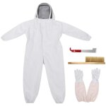 Pices fournitures d'apiculture outils kit d'abeille kit d'apiculture avec gants grattoir  crochet en ...
