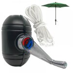 Pi�ces de rechange pour parasol de patio ext�rieur pour manivelle poign�e parasol set de pi�ces de support, ...