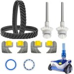 Pi�ces de rechange pour robots de piscine zodiac. ce kit comprend 2 chenilles, 4 brosses cyclones, 2 ...