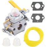 Pi�ces de tondeuse � gazon carburateur pour zama c1u - h60e 615 - 446 25cc 26cc 30cc pour ryobi pour ...