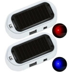 Pi�ces voiture �nergie simul� alarme factice universel antivol usb chargeur led clignotant s�curit� avertissem ...