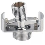 Pied courb coud universel vis excentrique accessoires de robinet d'angle durable