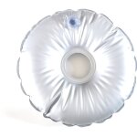 Pied de parasol 50kg , pied parasol , pied de parasol lourd 50cm , contrepoids porte - parapluie, pliable ...