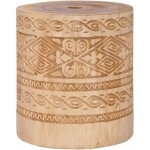 Pied de parasol autre marron 34 x 40 cm bois massif vidaxl