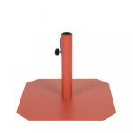 Zuiver - pied de parasol en mtal - terracotta - sunshine