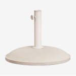 Pied de parasol rond �50 cm en b�ton zante sklum tapioca beige