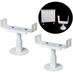 Pieds de radiateur traditionnels pour radiateur hauteur r�glable base en acier support de sol supports ...