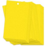 Decdeal - piges collants pour plantes volantes, insectes, champignons, moucherons, 20 pices, 20x15cm, ...