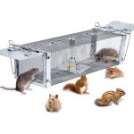 Piege a rat, 41x14x11 cm cage piège de capture professionnel, piège d'animaux cage pour souris loir mulot ... Piege a rat, 41x14x11 cm cage piège de capture professionnel, piège d'animaux cage pour souris loir mulot ...