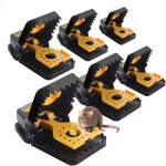 Pièges à souris, 6 pièges réutilisables tapette souris, efficace piège à rat professionnel (grand) Pièges à souris, 6 pièges réutilisables tapette souris, efficace piège à rat professionnel (grand)