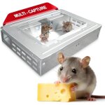 Piège à souris vivantes multi - capture ? attrape souris sans tuer, efficace en métal, sécurisé pour ... Piège à souris vivantes multi - capture ? attrape souris sans tuer, efficace en métal, sécurisé pour ...