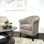 Pier import - fauteuil cabriolet brun chin mira