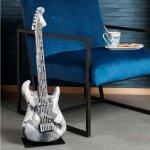 Pier import - objet déco à poser guitare argent Pier import - objet déco à poser guitare argent
