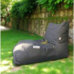 Pier import - pouf bain de soleil xxl imperm�able ? gris arta