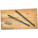 Pier import - rallonge pour table bords droits (180 / 200 / 240) ch�ne huil� etna