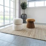 Pier import - tapis boh�me en jute et laine textur� 200x300 cm fez