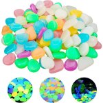 Pierre lumineuse colores 100 pcs cailloux aquarium decoration galet aquarium fluorescent probablement ...