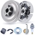 Pignon et 7 - dents tambour d'embrayage pour stihl ms310 ms390 029 039, 3 / 8  pignon + ensemble d'embrayage ...