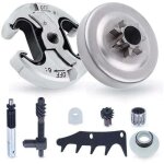 Pignon et embrayage pour husqvarna 345 445 340 450, pignon de chaîne . 325'' pas 6 dents + tambour d'embrayage ... Pignon et embrayage pour husqvarna 345 445 340 450, pignon de chaîne . 325'' pas 6 dents + tambour d'embrayage ...