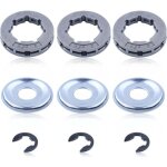 Pignon de jante . 325'' 7 dents pour stihl 021 024 025 028 ms 250 tron�onneuse et plus de mod�les, roue ...