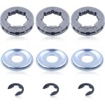 Pignon de jante . 325'' 7 dents pour stihl 021 024 025 028 ms 250 tron�onneuse et plus de mod�les, roue ...