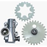 Pignon  vis sans fin de pompe  huile sur roue droite pour trononneuses stihl ms380 ms381 038 038av ...