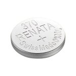Pile bouton 370 1. 55 v 1 pc(s) 40 mah oxyde d'argent y240933 - renata Pile bouton 370 1. 55 v 1 pc(s) 40 mah oxyde d'argent y240933 - renata