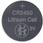 Pile bouton lithium cr2450 3v