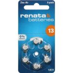 Pile bouton za 13 zinc - air renata 305 mah 1. 4 v 6 pc(s) y453641