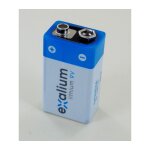 Pile lithium 9v 1. 2ah ls9vexa exalium