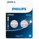 Piles philips cr2430 x2