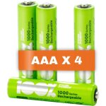 100%peakpower - piles rechargeables aaa lot de 4 - batteries 1, 2v - 100%peakpower