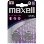 Maxell - 2 piles de bouton cr2032 de lithium, diamètre de 20 mm Maxell - 2 piles de bouton cr2032 de lithium, diamètre de 20 mm