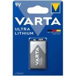Pile ultra lithium 9 v paquet de 1