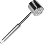 Pilon a viande en acier inoxydable avec double surface et suspension