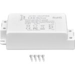 Pilote de led dc24v 0, 625a 15w, lampe  monter soi - mme, transformateur de pilote de led basse tension ...