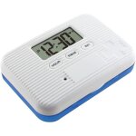 Pilulier automatique, rappel lectronique de la minuterie de pilule 6 compartiments spars pour contenir ...