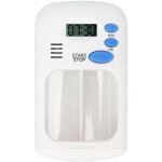 Pilulier intelligent portable automatique � 2 compartiments avec alarme, id�al pour les voyages et la ...