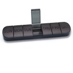 Aougo - pilulier semainier, piluliers medicaments 7jours 7 compartiments, boite  pilules, bote  mdicaments ...