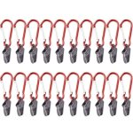 Pinces pour auvent de b�che, 20 pinces pour b�che porte - gants avec pince en plastique pince pour auvent ...