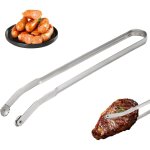 Jamais utilis�]pince � barbecue rotative en acier inoxydable de 38 cm - longue pince de cuisine - pour ...