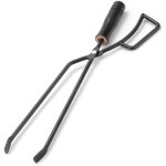 Pince � b�ches pour chemin�e, manche en bois isol�, meilleure prise en main, accessoires de camping, ...