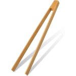 Jamais utilis]pince de cuisine en bambou, 30 cm, pince  grille - pain antiadhsive cologique pour ...